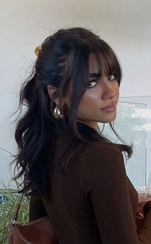 Winter Hairstyles with Bangs