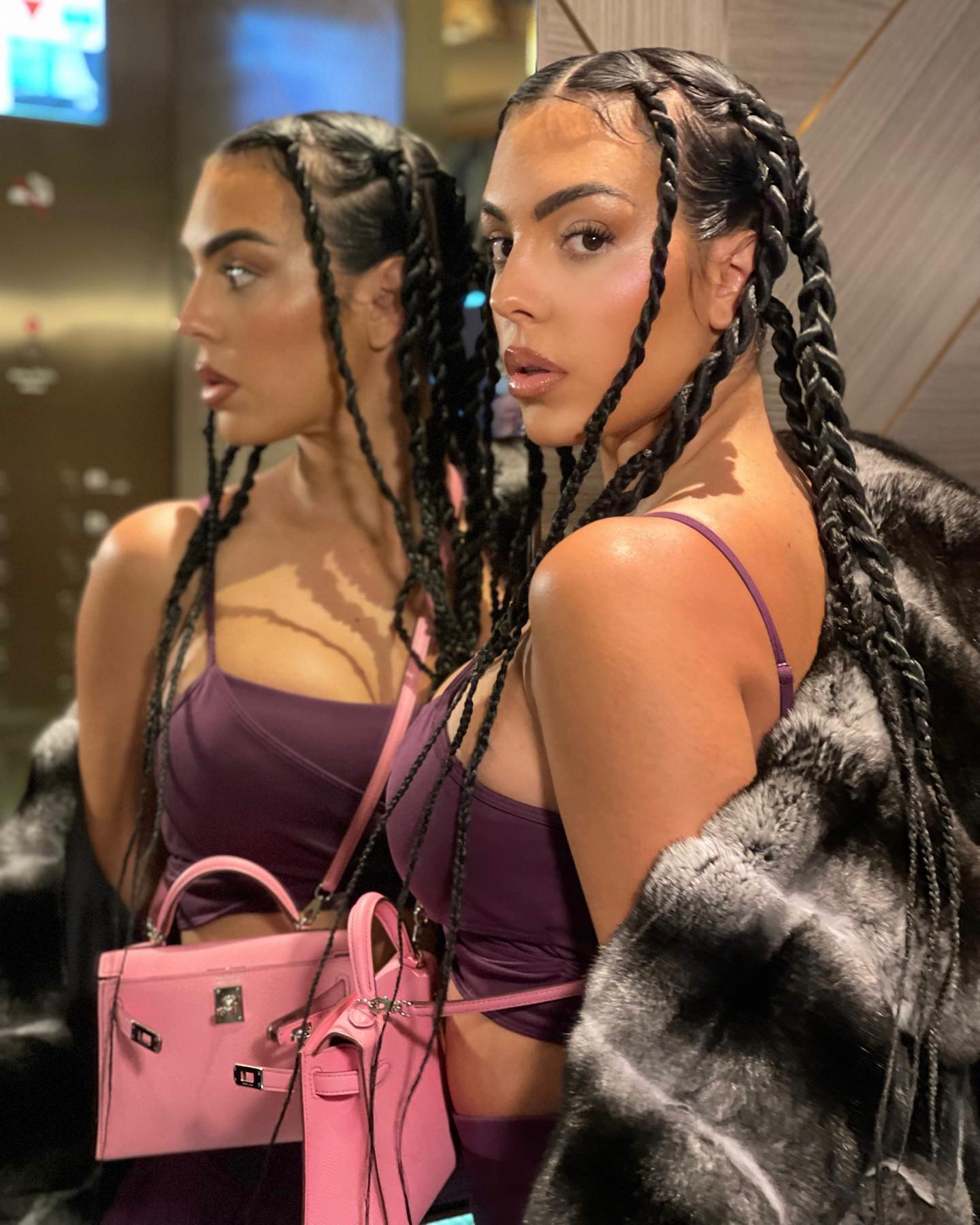 Chunky Rope Braids on Wavy Hair — Winter Braided Hairstyles