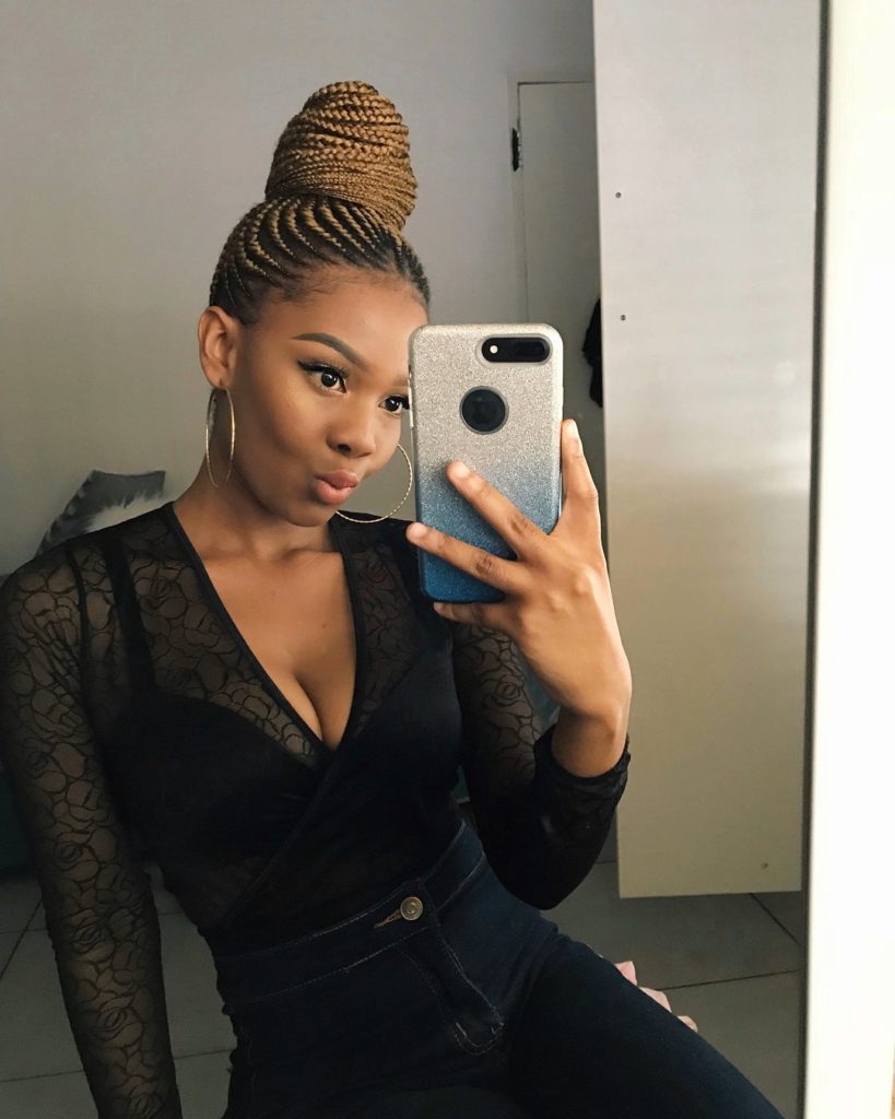 Striking Honey Blonde Braided Top Knot — Winter Bun Hairstyles
