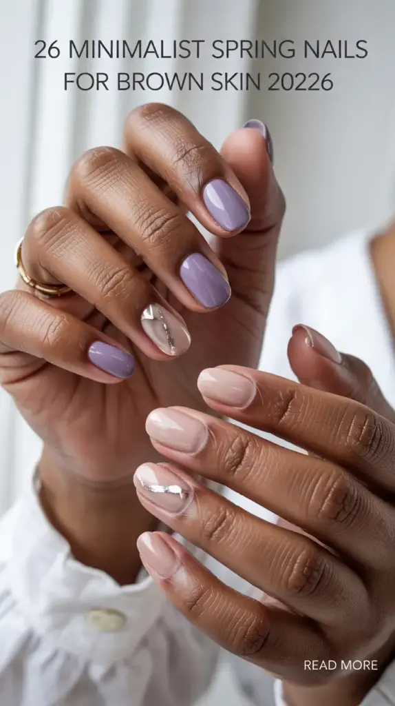 Minimalist Spring Nails for Brown Skin 2026: Fresh, Elegant Ideas for Every Style