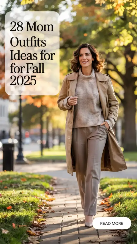 Chic & Cozy Mom Outfits Ideas for Fall 2025: Effortless Looks for Every Day