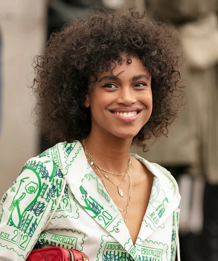 Voluminous Layered Shoulder Cut — Natural Hair Black Women Styles