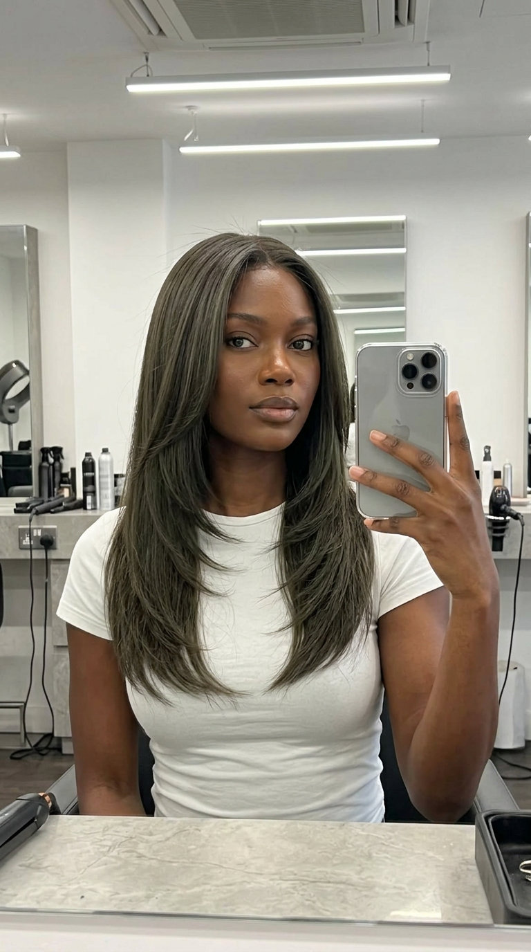 natural summer ash brown hair color 2026 outfit idea - fashion styling inspiration