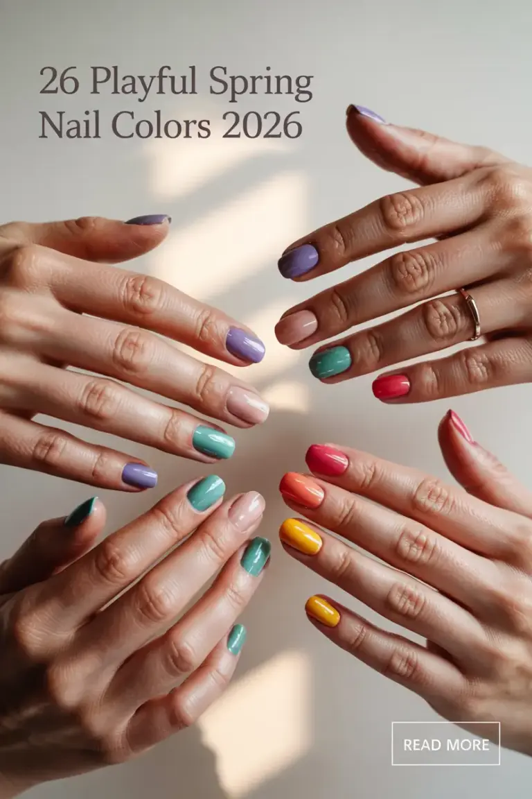 Playful Spring Nail Colors 2026: Fresh Designs & Inspiring Manicure Ideas