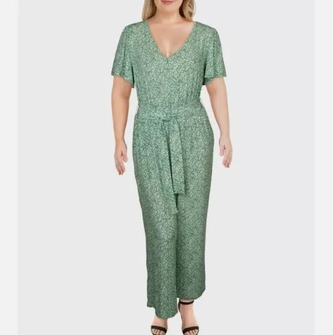 jumpsuit 1.State Women's Floral Full Length Jumpsuit eBay - bookishbunnyfashion $25.6