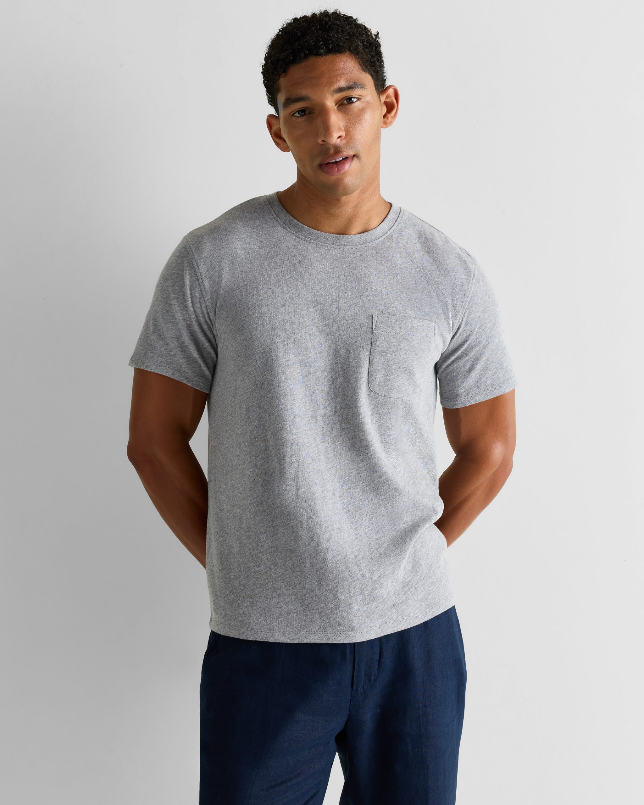 t-shirt 100% Organic Cotton Slub Pocket Tee Quince $29.9