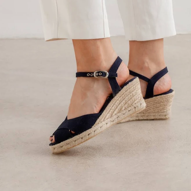 shoes 2.5" Eco-Friendly Jute Wedge with Rubber Sole Biankina $125.95