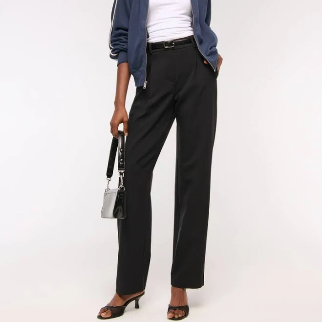 pants Abercrombie & Fitch Women's Quinn Tailored Straight Pant Abercrombie & Fitch $90