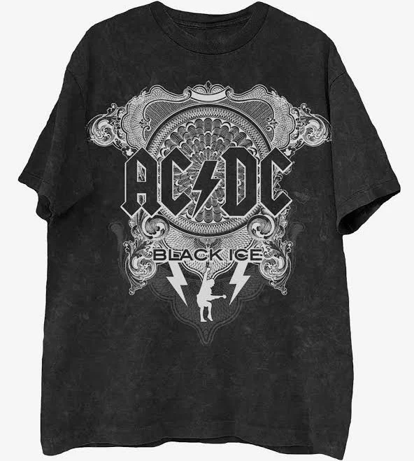 top AC/DC Ice Crest Graphic T-Shirt Hot Topic $23.12
