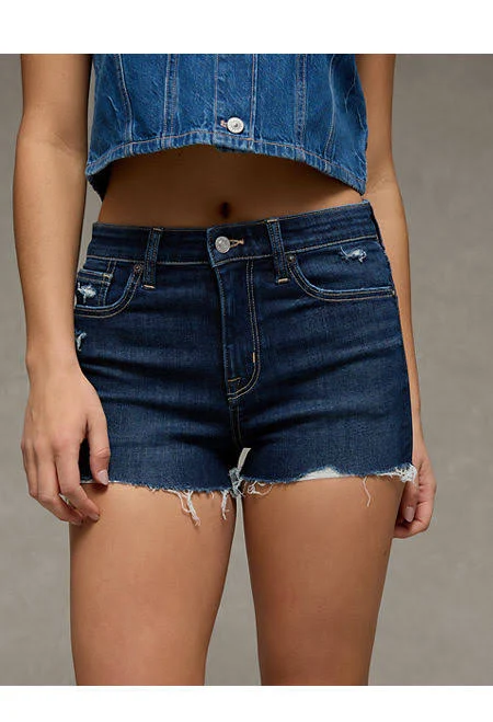shorts AE Next Level Super High-Waisted Shortie American Eagle Outfitters $47.45