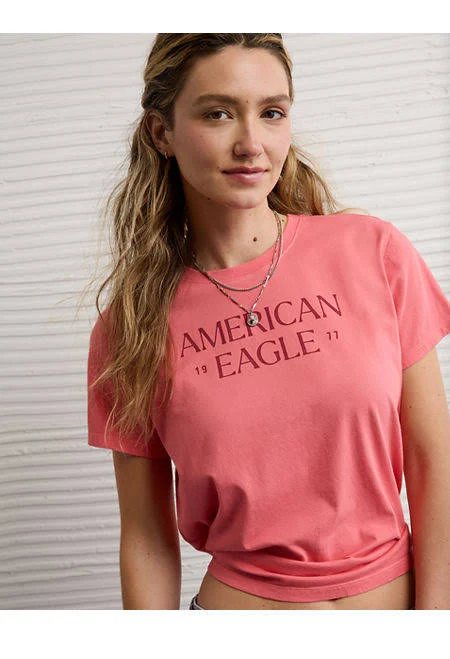 top AE Women's Everyday Graphic T-Shirt American Eagle Outfitters $14.96