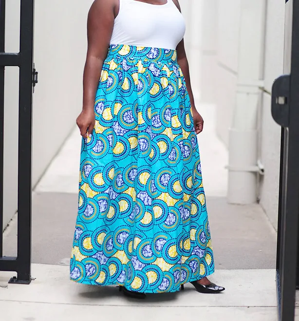maxi skirt African Print Maxi Africa's Closet $60