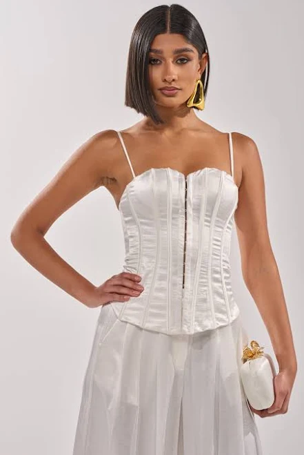 corset top Akira Iris Satin Corset Top AKIRA $49.9