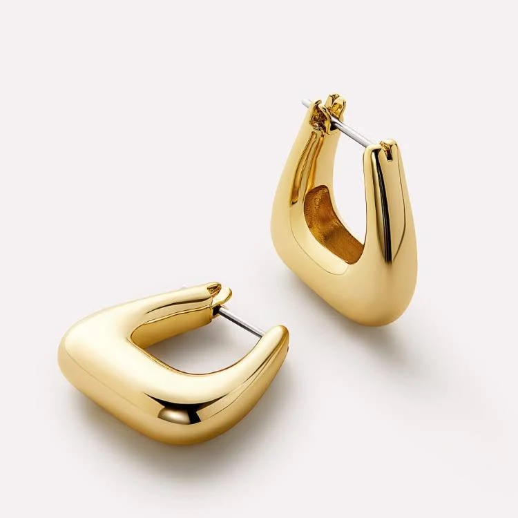 accessory Ana Luisa Colene 14K Gold Chunky Hoop Earrings Ana Luisa $85