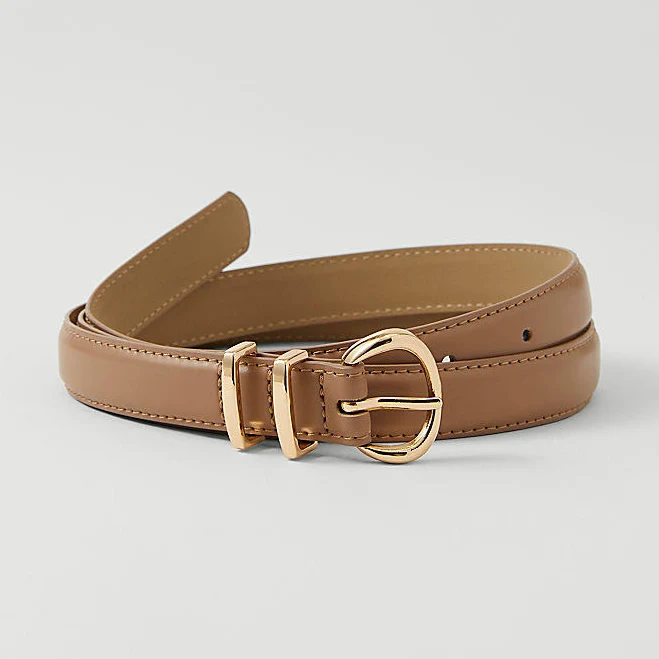 accessory Ann Taylor Women's Weekend Skinny Leather Belt Ann Taylor $16.4