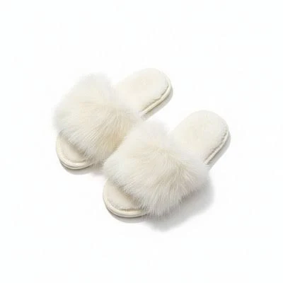 shoes Anna-Kaci Lounge Women's Plush Faux Fur Slide Slippers Target $28.99