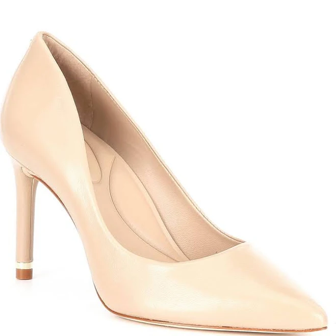 shoes Antonio Melani Kara Leather Classic Pointed Toe Pumps Dillard's $119.99