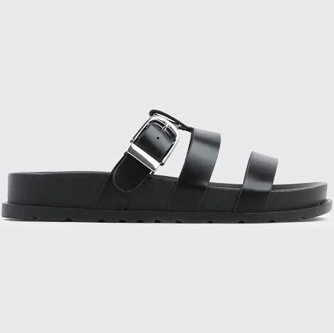 shoes Ardene Women's Chunky Slides with Buckle Detail Ardene $22.9