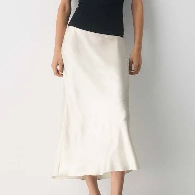 maxi skirt Aritzia Babaton Slip Satin Maxi Skirt Aritzia $98