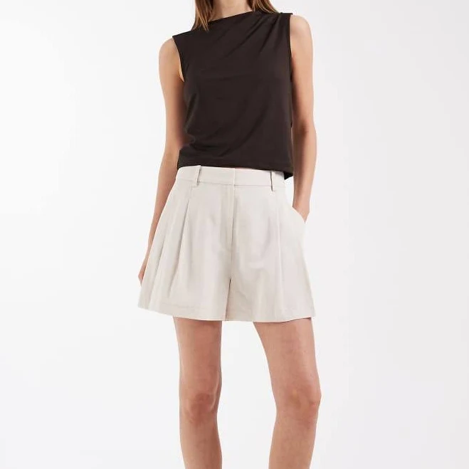 shorts ASOS Tailored Linen A-Line Shorts ASOS $39.99