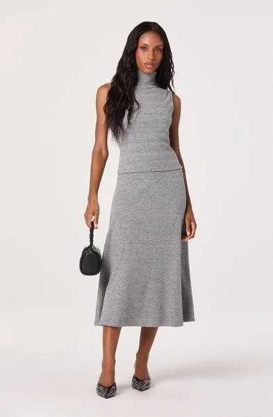 skirt Astr The Label Women's Knit A-Line Midi Skirt ASTR the Label $47.97