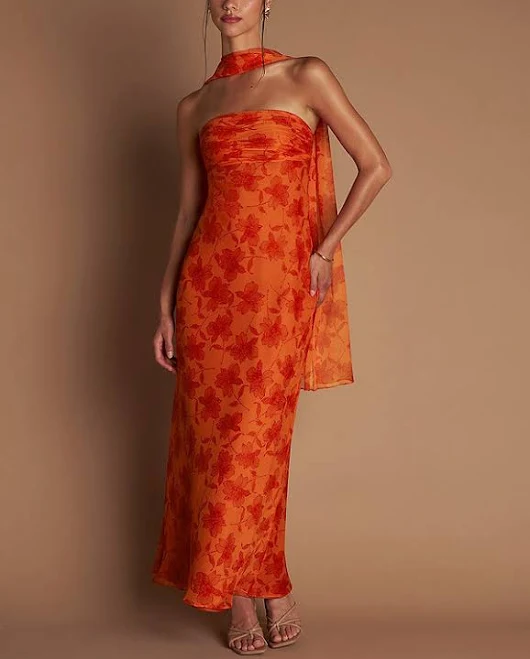 dress Azazie Strapless Column Maxi Dress Azazie.com $149