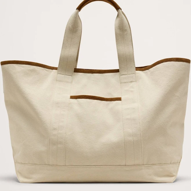 bag Banana Republic Canvas & Suede Weekend Tote Banana Republic $105
