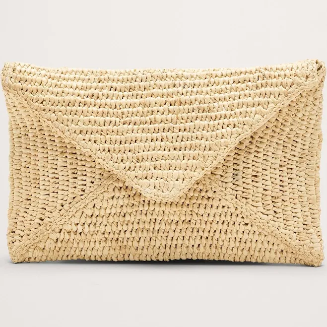 bag Banana Republic Emmie Raffia Clutch Banana Republic $156