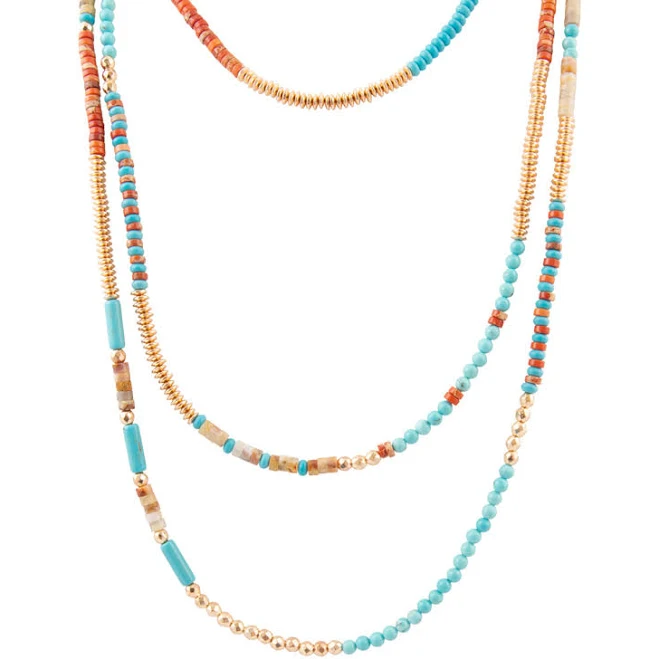 accessory Barse Women's Marfa Layered Necklace Barse Jewelry $117.6