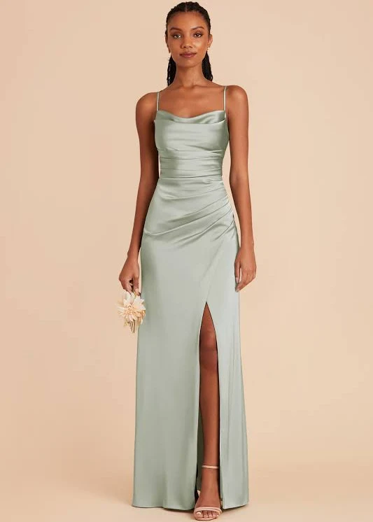 dress Birdy Grey Lydia Matte Satin Bridesmaid Dress Birdy Grey $125