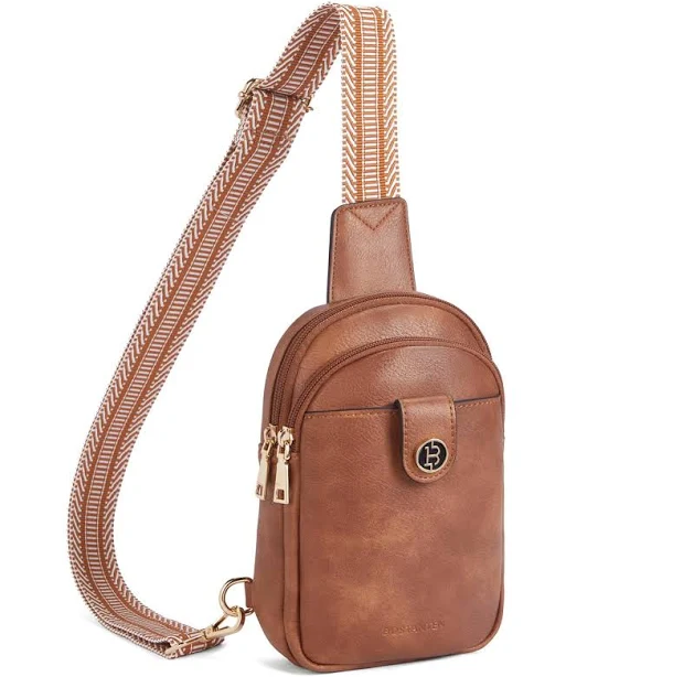 bag Bostanten Women's Leather Fanny Pack Sling Bag Bostanten $39.99