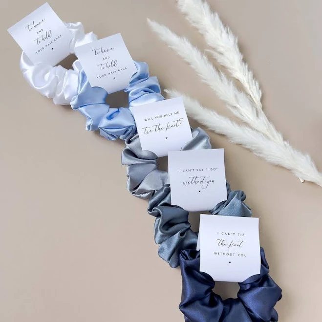 accessory Bridesmaid Hair Scrunchies Etsy - Seller $2.99
