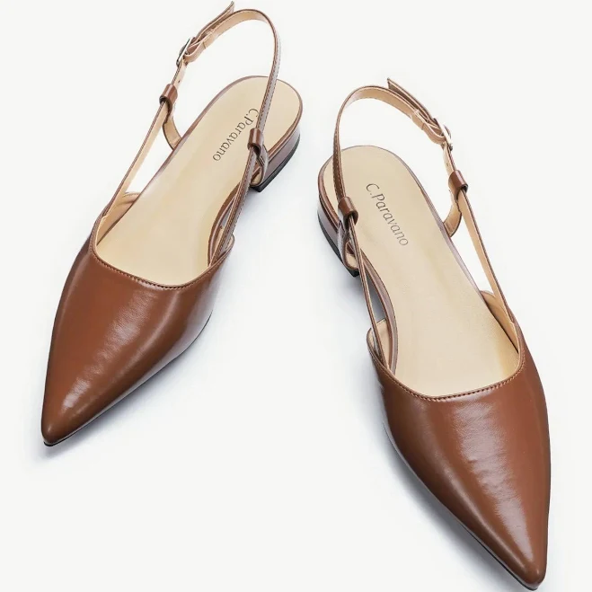 shoes C.Paravano Sleek Slingback Flats C.Paravano $138