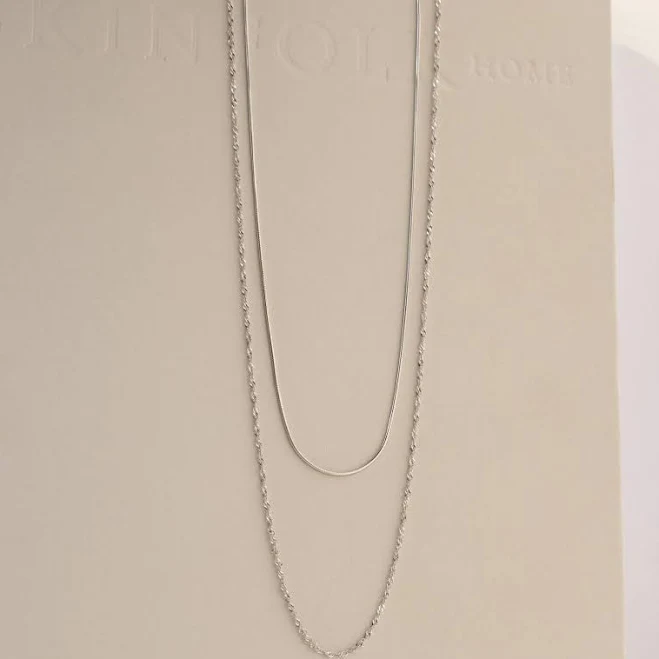accessory Caitlyn Minimalist Monet Duo Chain Caitlyn Minimalist $45