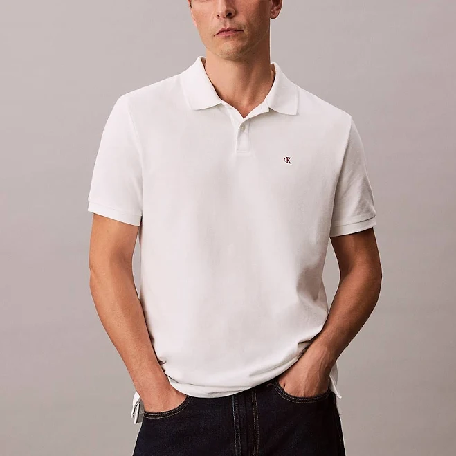 top Calvin Klein Men's Cotton Pique Classic Polo Shirt Calvin Klein $39.5