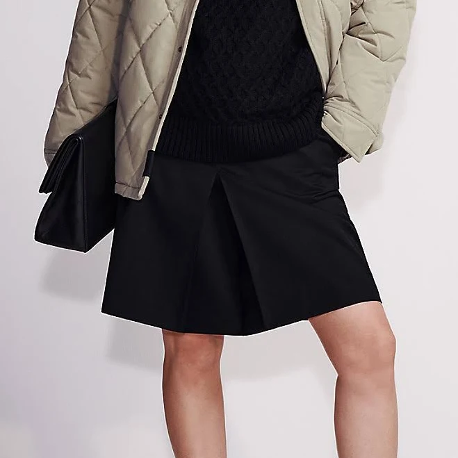 skirt Calvin Klein Women's Wool Blend Tailored Skirt Calvin Klein $67.6
