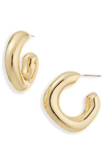 accessory Cara Women's Geo Hoop Earrings Nordstrom Rack $13.47