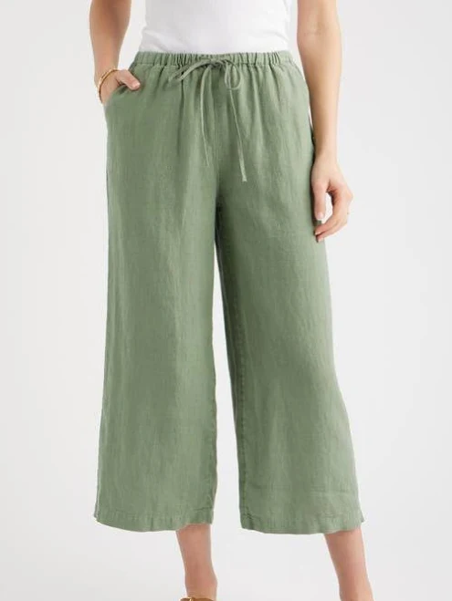 two piece set Caslon Wide Leg Linen Pants Nordstrom $79.5
