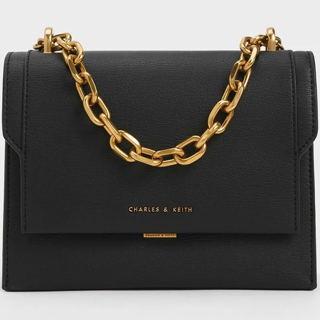 bag Charles & Keith Brennan Chain Handle Crossbody Bag charleskeith.com $96