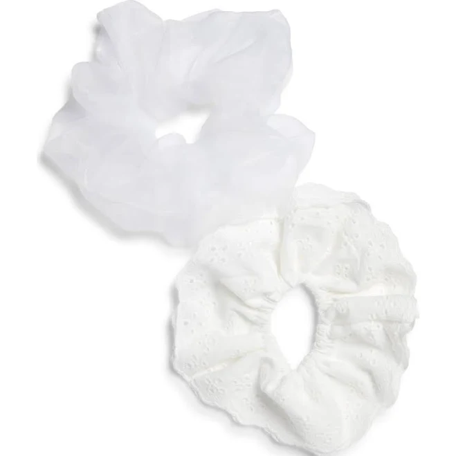 accessory Chelsea28 2-Pack Eyelet Scrunchies Nordstrom $20