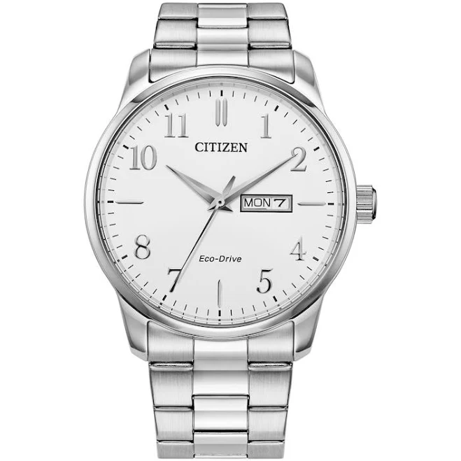 accessory Citizen Men's Eco-Drive Classic Stainless Steel Quartz Watch Zales Outlet $177