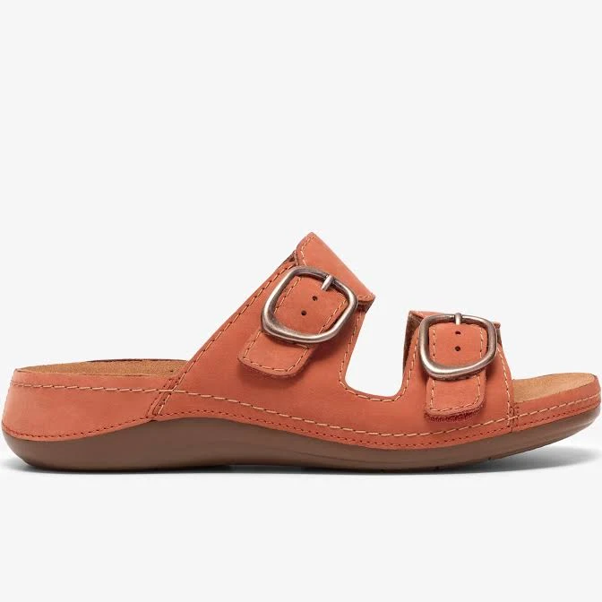 shoes Clarks Womens Cecily Step Burnt Clarks Shoes $100