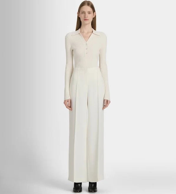pants Club Monaco High Rise Fluid Crepe Trouser Club Monaco $248