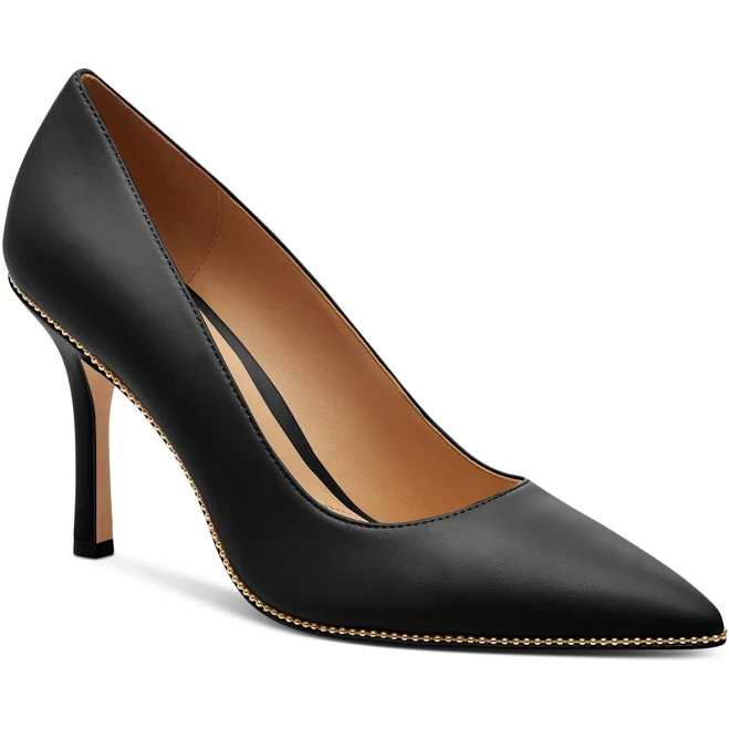 shoes Coach Women's Samantha Leather Pointed Pumps Macy's $109.2