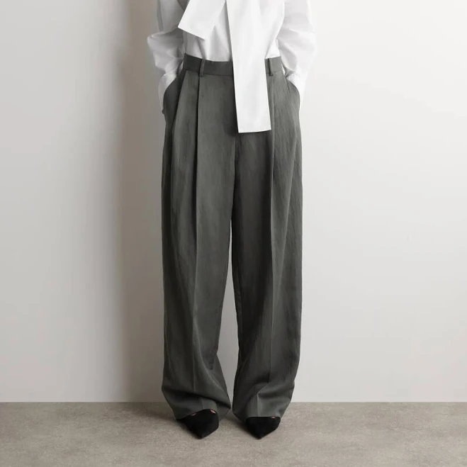 pants Cos Women's Relaxed Fluid Wide-Leg Pants COS US $139