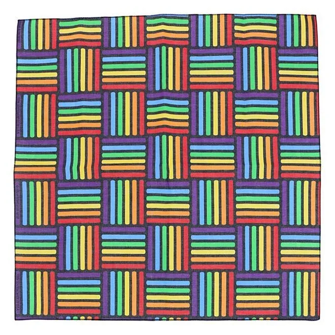 accessory CTM Cotton Rainbow Weave Print Bandana Kohl's $15.45