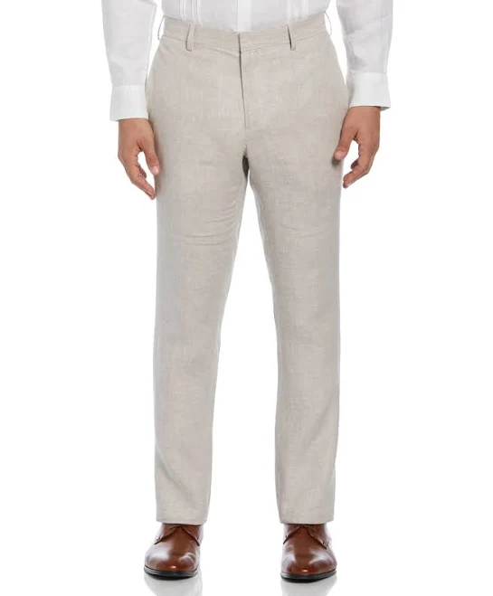 trousers Cubavera Men's Cubavera Natural Linen Pants Cubavera.com $90