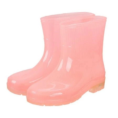 shoes Cute Stylish Waterproof PVC Rain Boots Walmart - RUIYANQI CO.,LTD $22.99