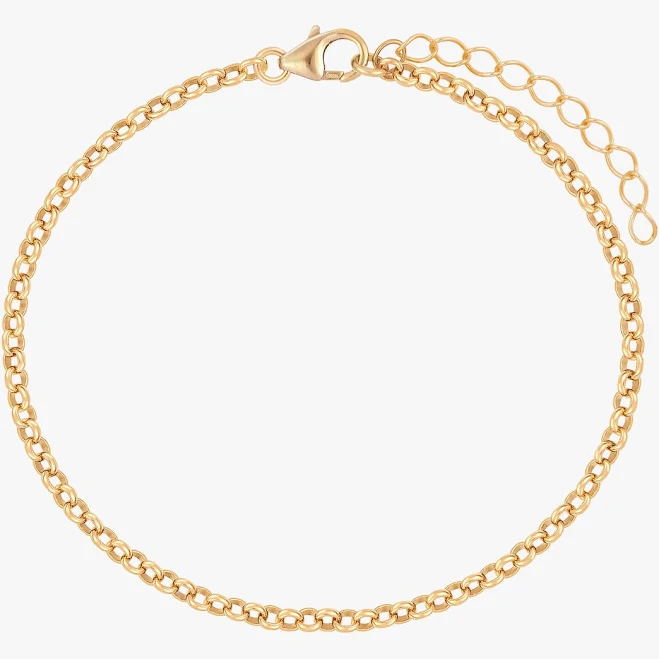 accessory Dainty Rolo Chain Bracelet J&Co Jewellery $36