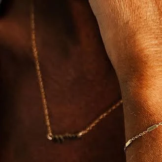 accessory Dainty Satellite Gold Chain Bracelet Etsy - SincerelySilverShop $21.25